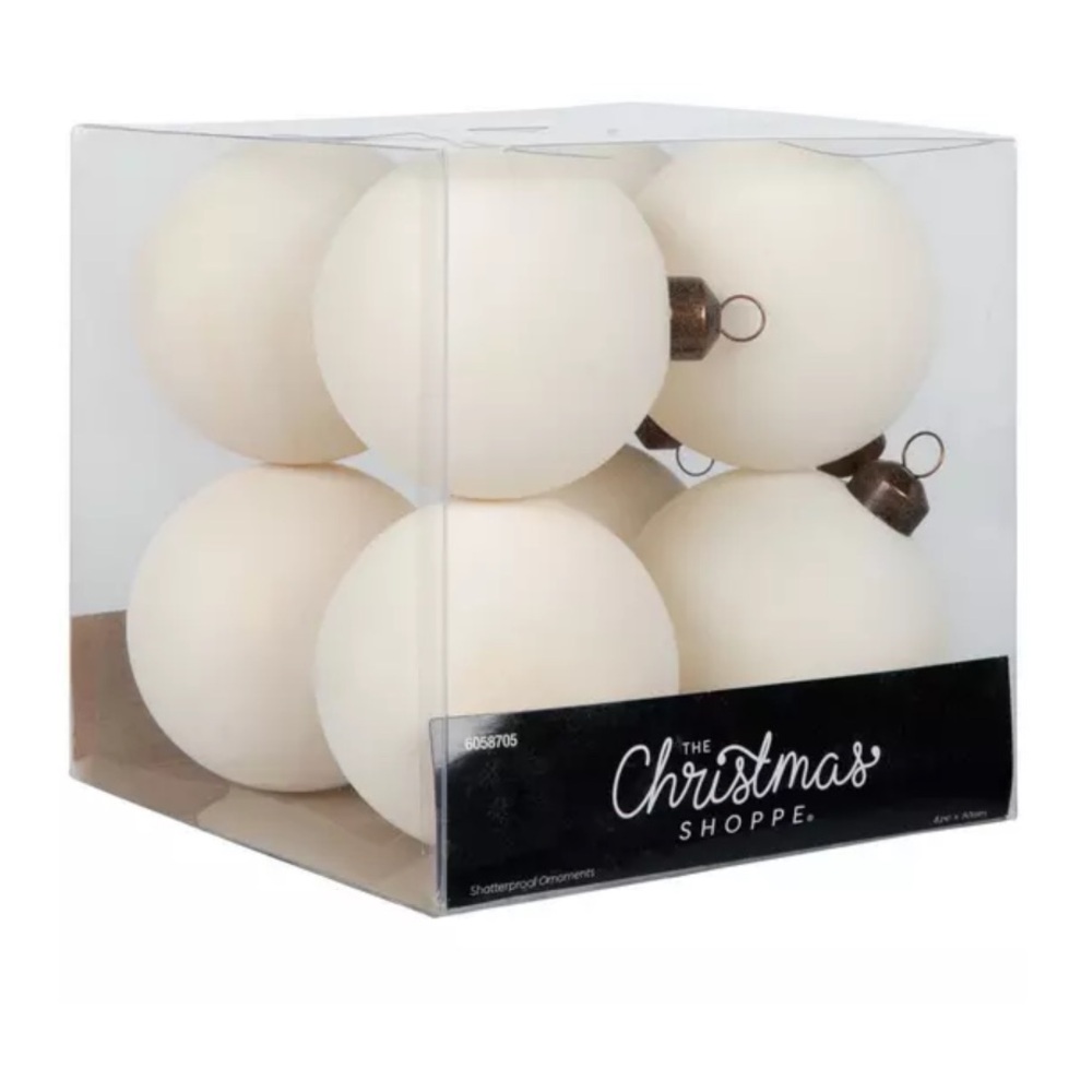 Hobby Lobby Flocked Ornaments